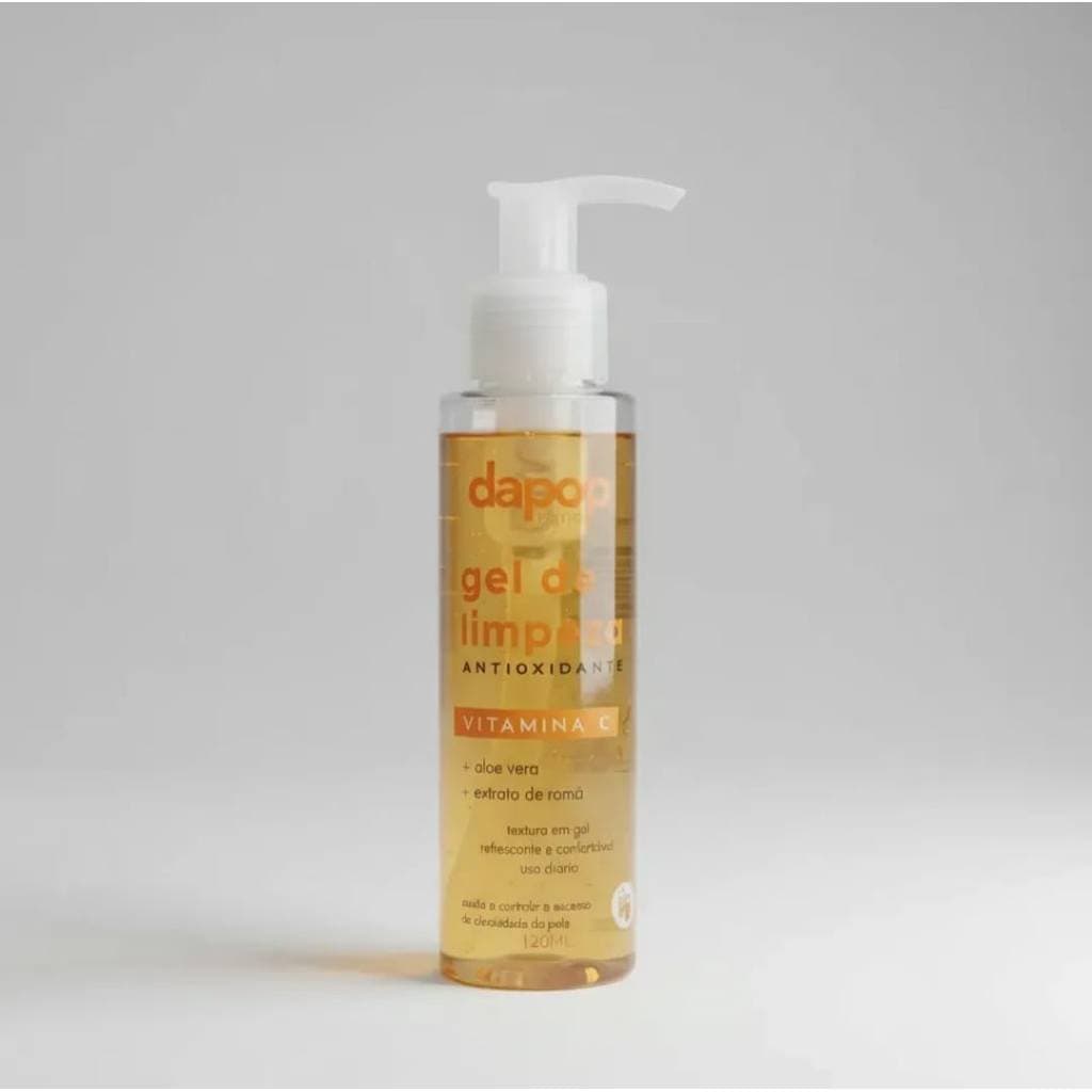 Gel de Limpeza Facial  Vitamina C Antioxidante - Vegano
