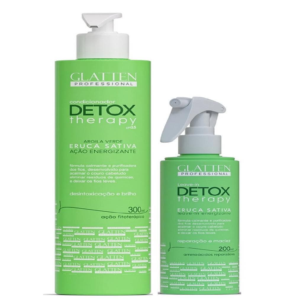 Glatten Detox Therapy Condicionador e Leave-in