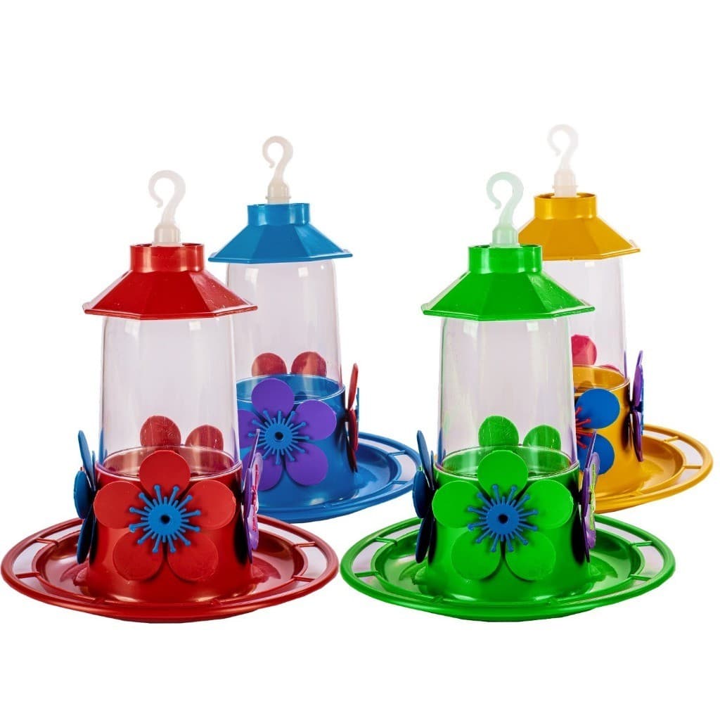 Kit 4 Bebedouro Beija Flor Ave Agua Para Passarinho