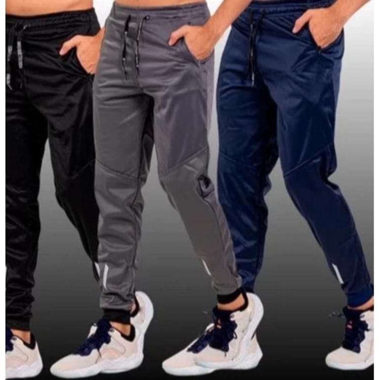 Calça Elastano tecido em Seda Gelada Dry-Fit