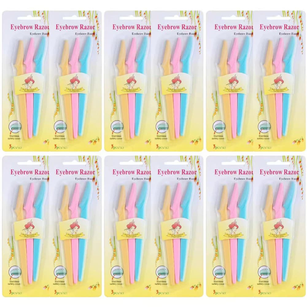 Kit 36 Navalhas Para Sobrancelhas SW