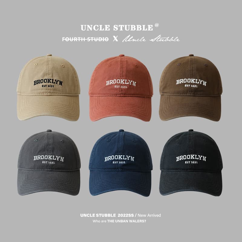 Estilo japonês lavado angustiado boné estilo unissex masculino feminino pode usar Retro macio topo boné de beisebol tio