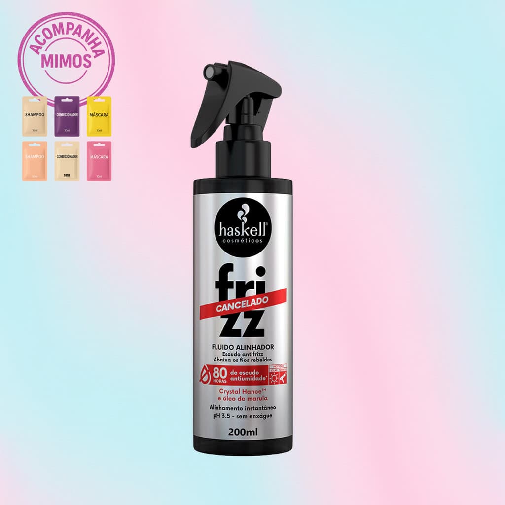 Fluido Alinhador Haskell Frizz Cancelado 200ml