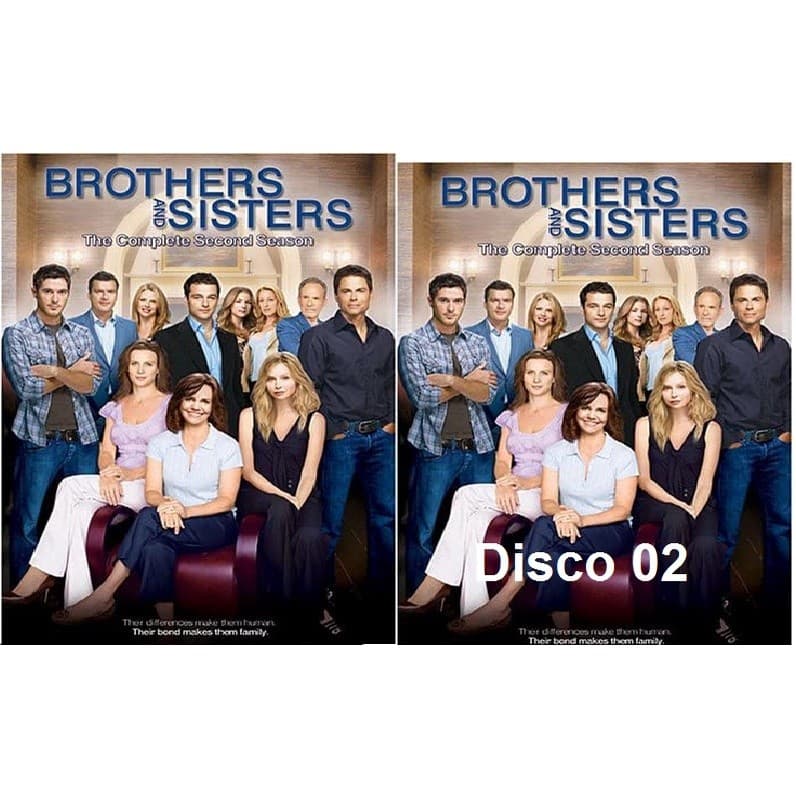 brothers and sisters -  As 5 Temporadas Completas -  Dublado - dvd -
