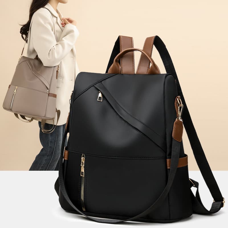 Bolsa feminina  à prova d’água e antifurto  ideal para escola trabalho e viagens.