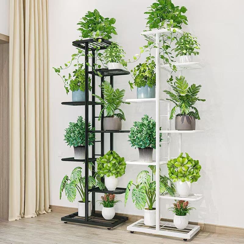 Suporte para plantas Estante jardim vertical, Floreira prateleira de exposição suporte para plantas interior exterior
