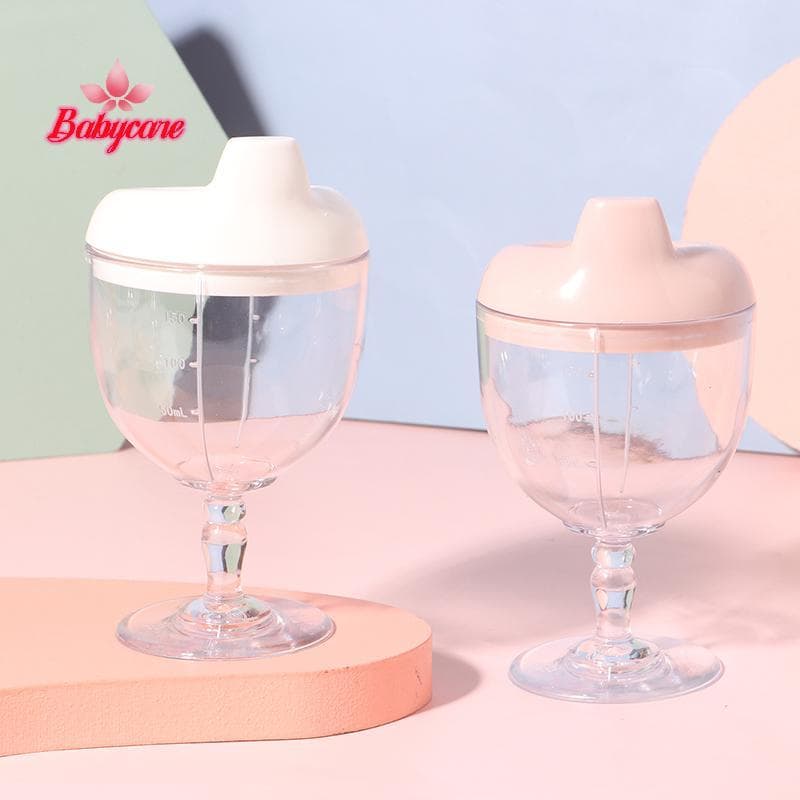 BYCE > Copos Altos De Plástico Para Bebês , De Vinho Crianças Suco , Copo De Leite Infantil , Anti-Queda , Novo