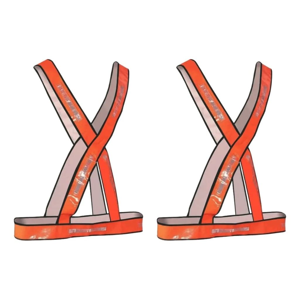 Kit 2 Colete Refletivo Sinalização X Obras Transito Pvc Epi