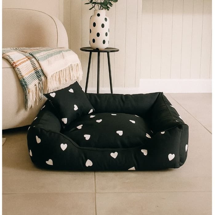 CAMINHA DE CACHORRO PET SHOP SILICONIZADA CAMA PARA CACHORRO MEDIO 60 X 50 ZIPER REMOVIVEL
