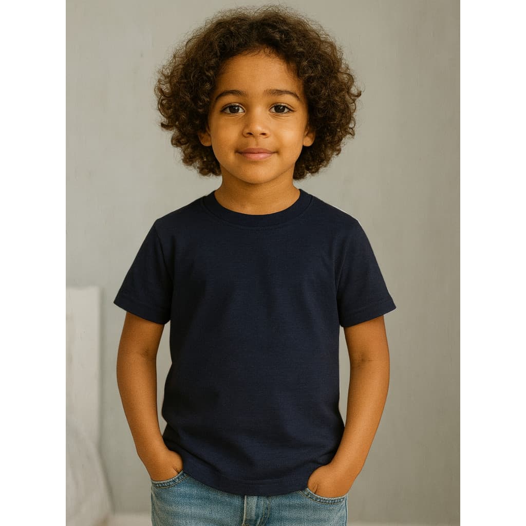 Camiseta Infantil Básica Menino 100% Algodão Varias Cores Kids Juvenil Camisa Lisa Diversas Cores