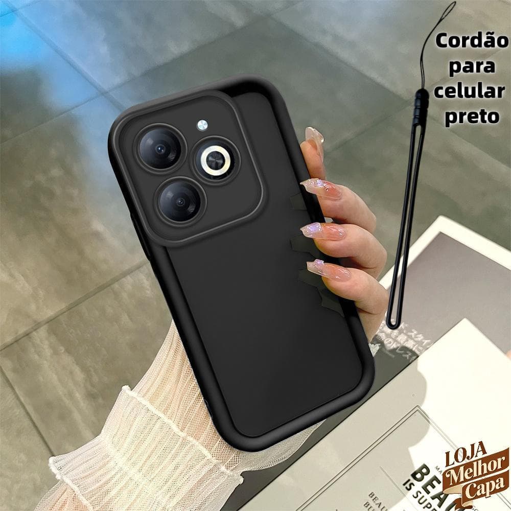 Capinha Normal Capa De Macia Para Capinha Infinix Smart 8 Pro HD Plus Hot 40i Tecno Spark 20 20C Pop 8 Go 2024 5000 TYB