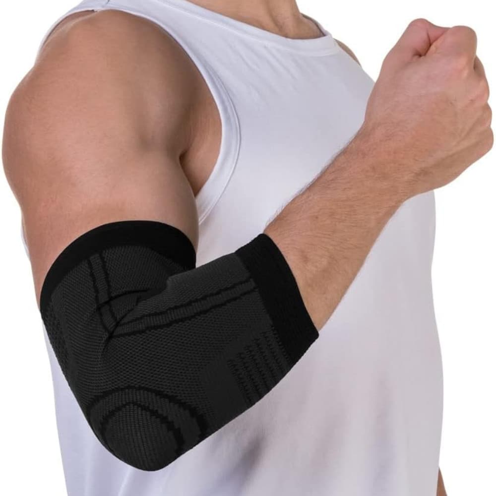 Cotoveleira Protetora Crossfit Tendinite Estabilidade da Articulação Compressão P - Multilaser