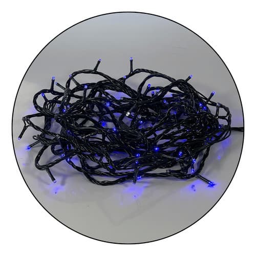 PISCA-PISCA 10MTS 100LED AZUL 220V ALTERN FIO 5MM