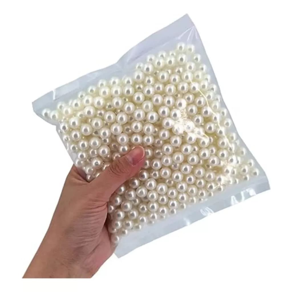 200 Pares Brincos de Perola 6mm com tarracha de silicone Lembrancinhas