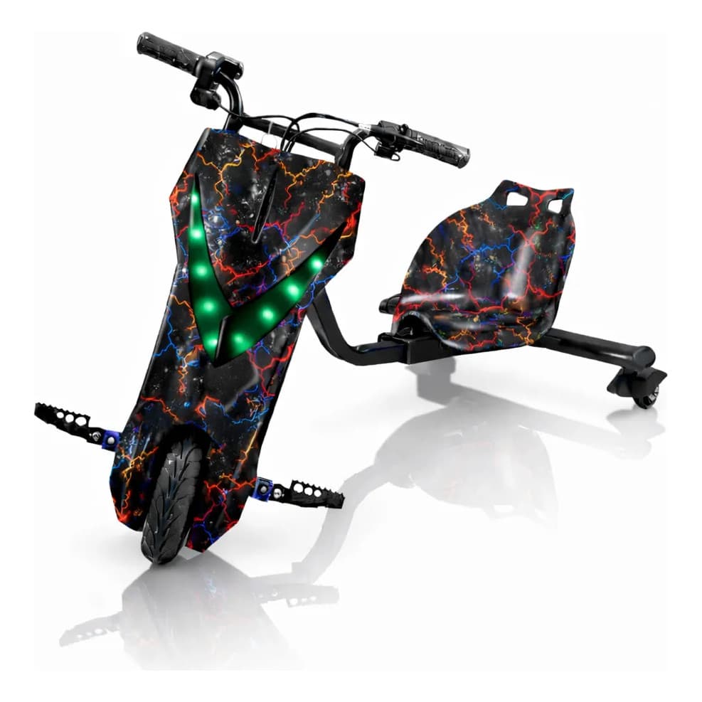 Triciclo Elétrico Drift 3 Rodas Bluetooth Infantil Grande