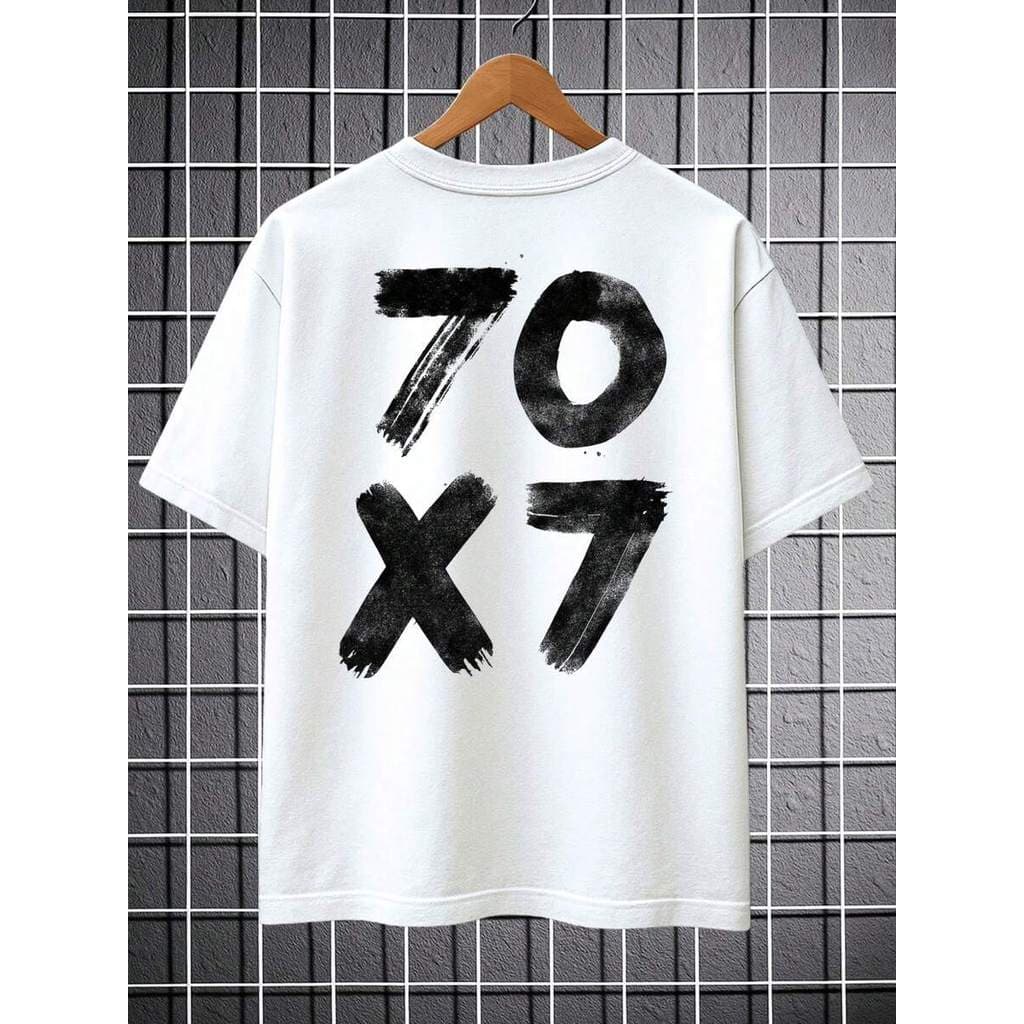 Camiseta Religiosa Cristã Passagem Biblica Biblia 70 x 7 Deus Jesus Crente Church Catolica Evangelica
