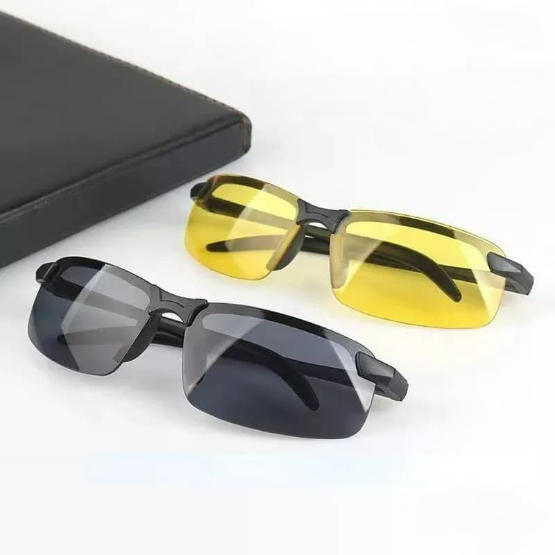 Óculos De Sol Amarelos Para Dirigir , Visão Noturna , Com Proteção UV400 , Polarizados Antirreflexo Da Moda , Adequado P