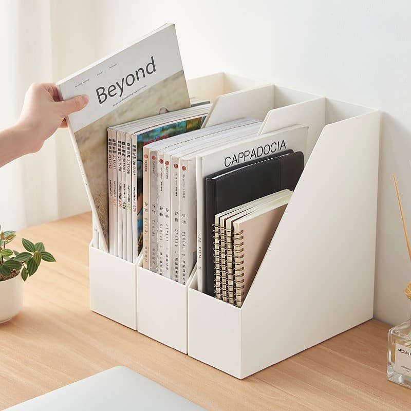 Estante de mesa Multi-camada estudante crianças estante pasta dormitório organizador de armazenamento mesa livro caixa d