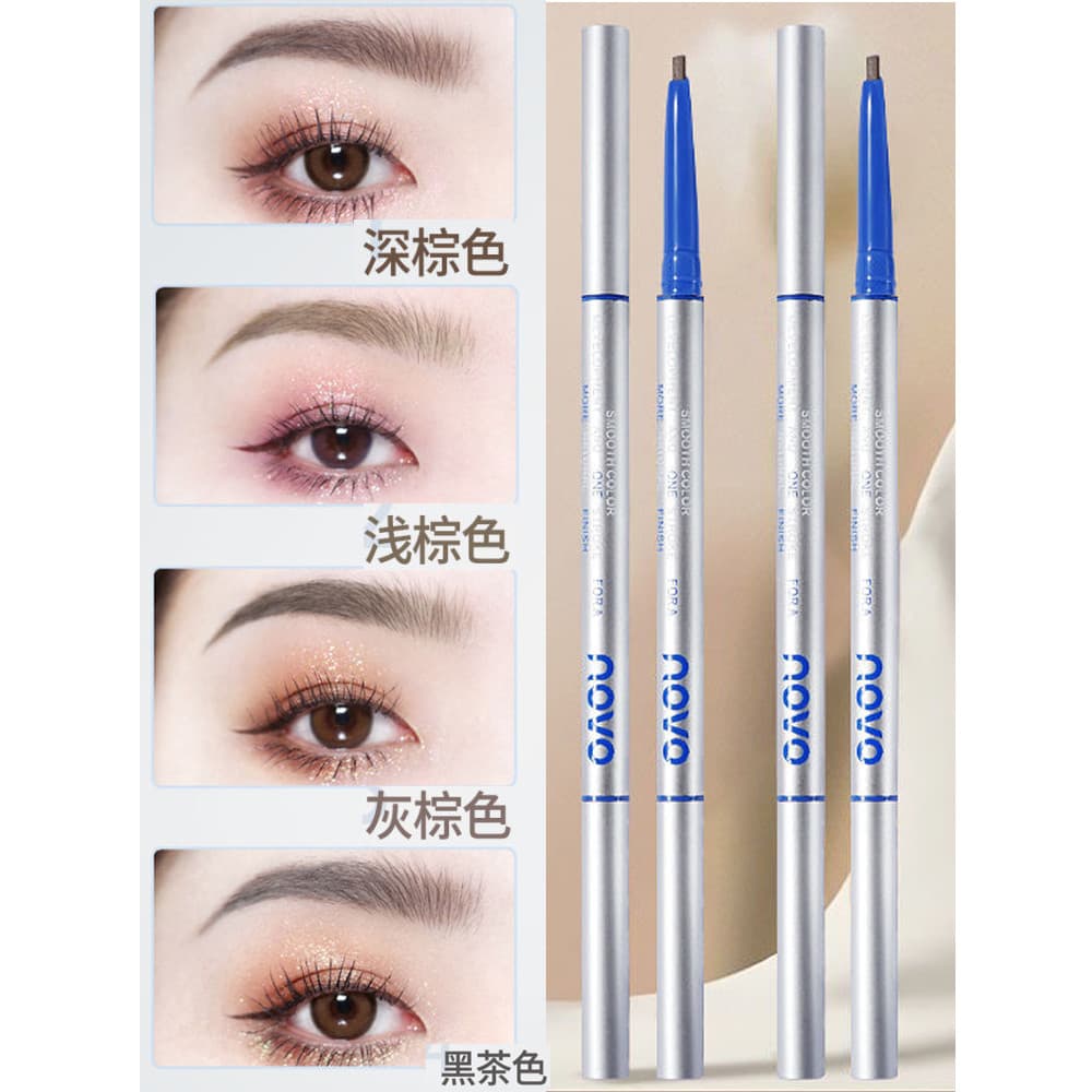 NOVO lápis de sobrancelha ultrafino, raízes femininas, sobrancelhas selvagens transparentes, Natural, à prova d'água, su