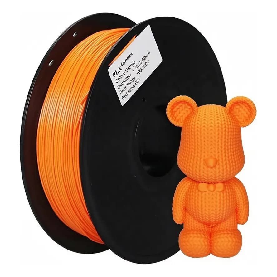 Filamento Pla Impressora 3d Premium 1kg High Speed Laranja
