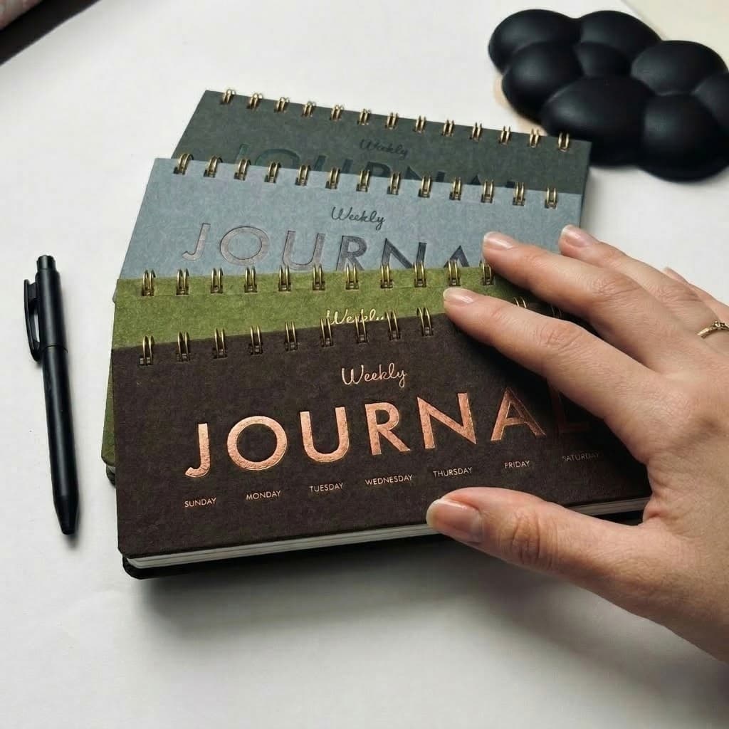 Planner Semanal Sem Data 80 Folhas 160 Páginas Bloco de Mesa Organizador de Tarefas