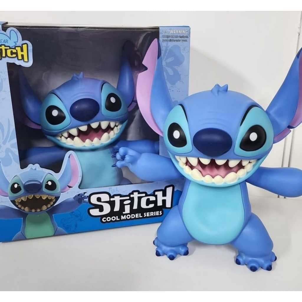 Boneco Stitch Brinquedo Articulado Animação Disney Diversão Decoração Coleção
