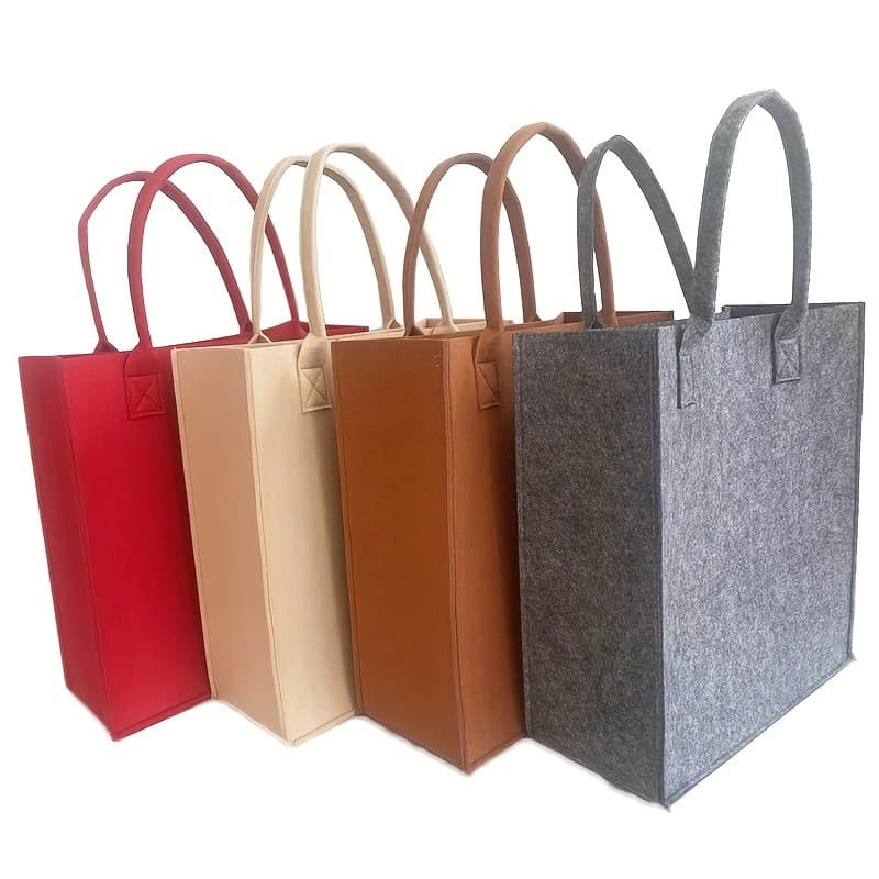 Bolsa de feltro feminina bolsa bolsa de feltro bolsa de viagem bolsa de mamãe bolsa de compras de grande capacidade bols