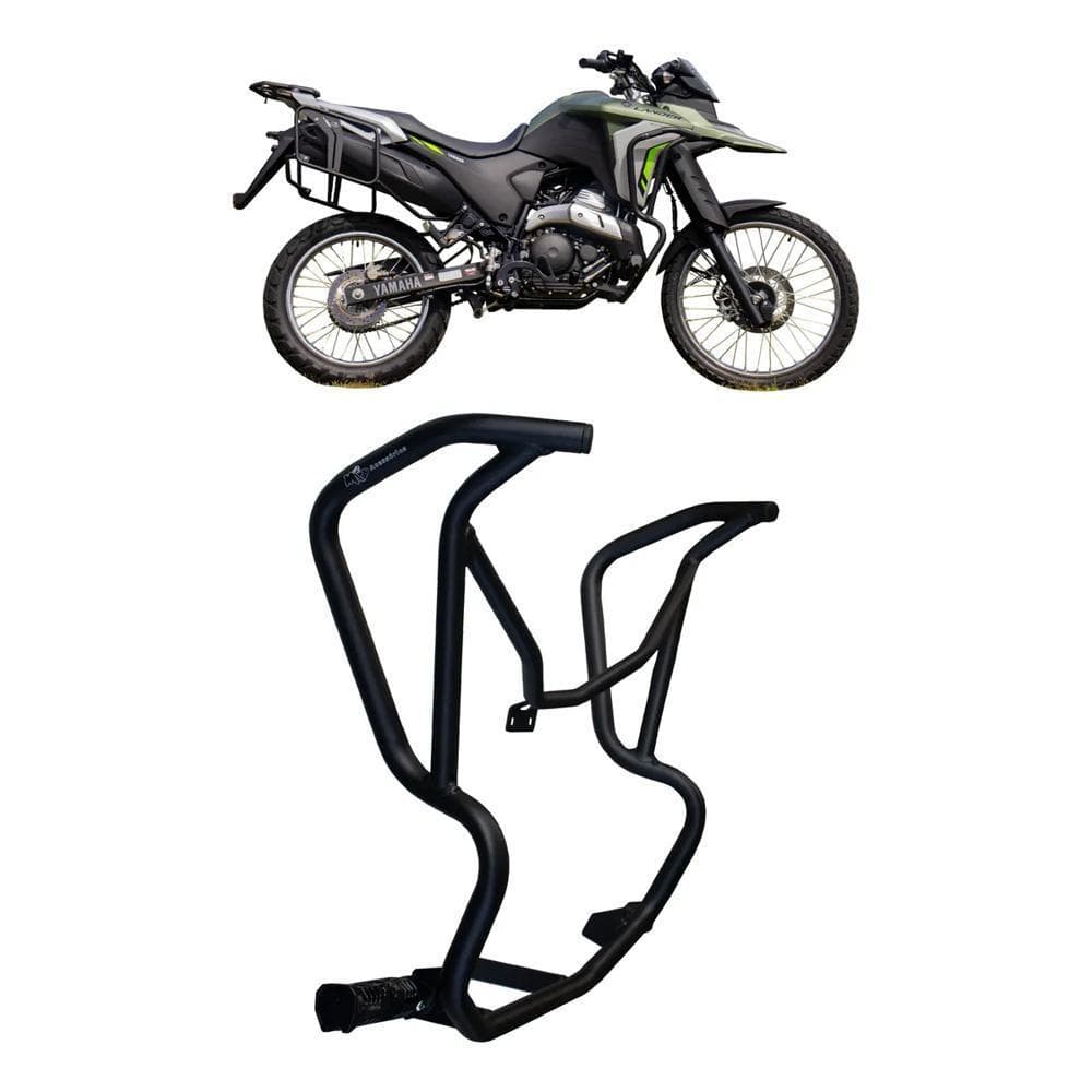 Protetor Motor Coyote Nova Lander 2025 XTZ 250 Aço Reforçado