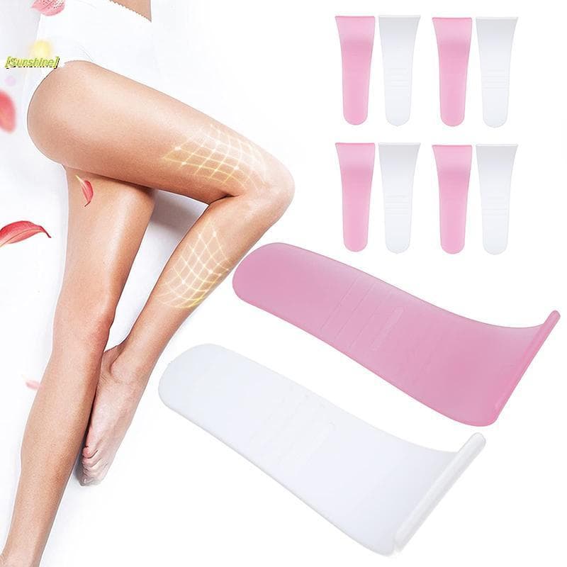 [Sunshine] 10 Peças Raspador Depilatório Mini Espátula Cosmética Removedor De Pelos Colher Máscara De Maquiagem De Creme