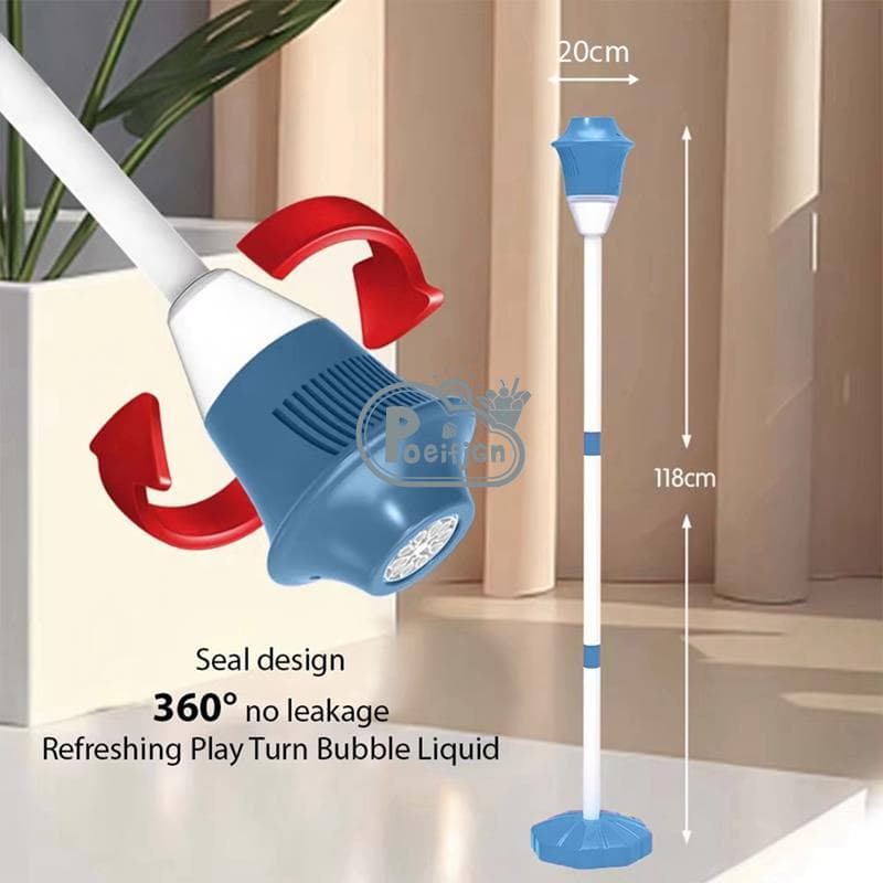Máquina De Bolhas Vertical Com Luz Sonora Para Aniversário , Casamento , Festa De Natal , Vermelho