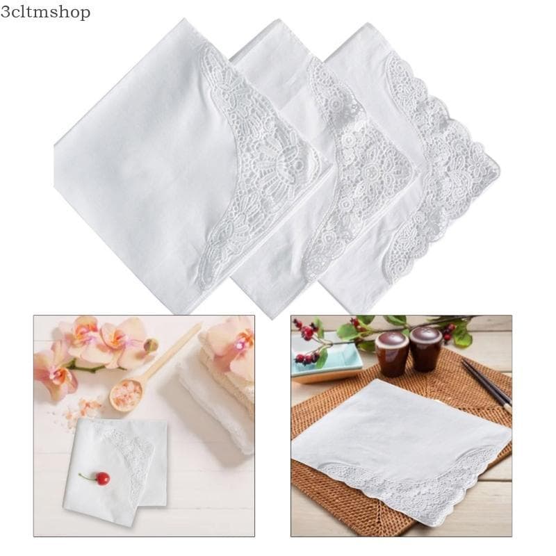 Lenço Casamento blg Borda , Feminino Para Nupcial