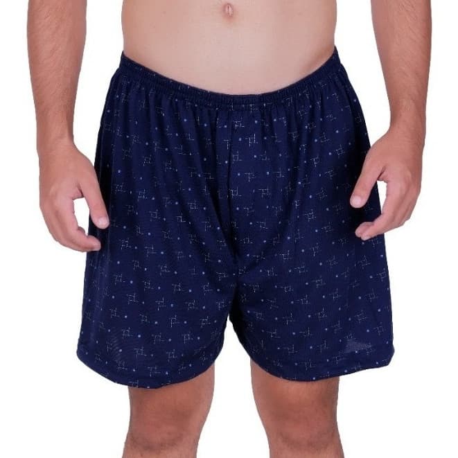Cueca Samba Canção Malha Fria Short Pijama Masculino Leve Confortável Para Dormir Short de Dormir