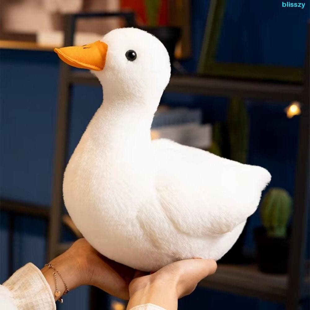 Brinquedo De Pelúcia De Pato ISSZY , Ganso Branco Realista De 25/42 Cm Recheado , Travesseiro Macio Simulado