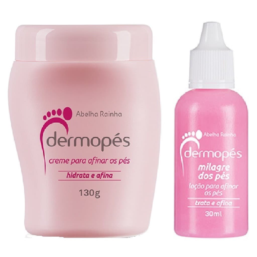 Dermopés Hidrata E Afina + Milagre Dos Pés Abelha Rainha