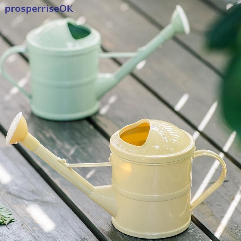 [newpros] Regador De Plantas Flores Decorativo 1.5L Leve Boca Longa Lata De Água Para Ambientes Internos E Domésticos [p