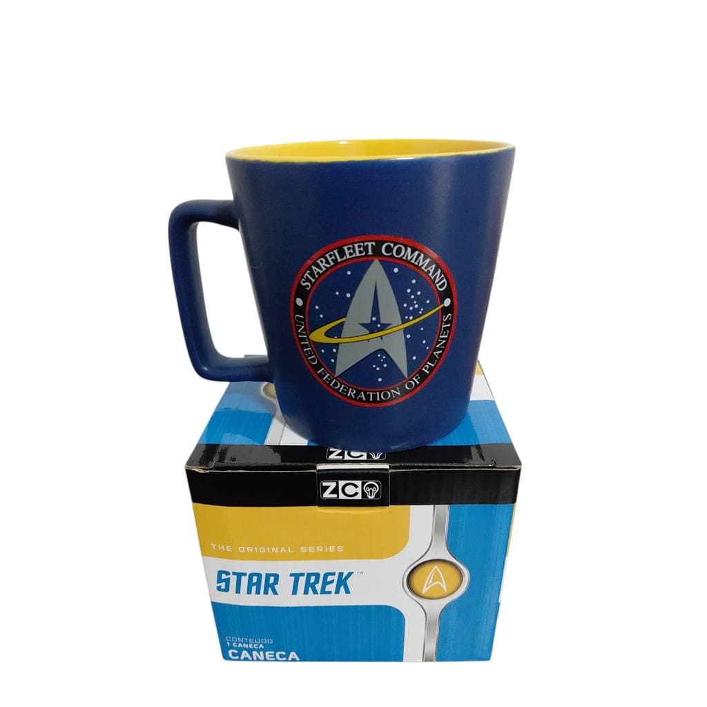 Caneca Buck Star Trek Azul 400ml - Star Trek Presente