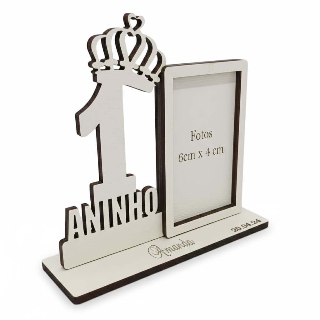Kit 15 Lembrancinhas Porta-Retrato MDF Decor Personalizadas