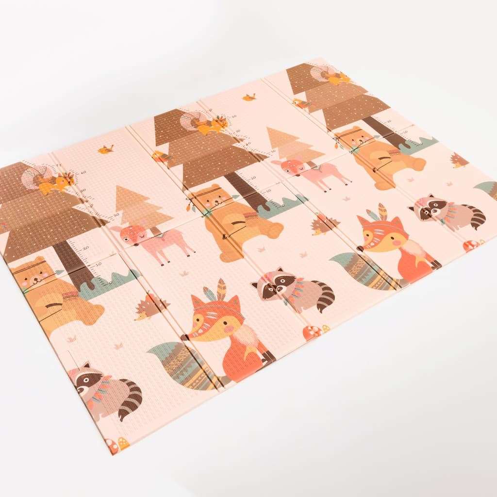 Tapete Infantil Dobrável 150x200cm 8mm | Tapete de Atividades para Bebê Impermeável