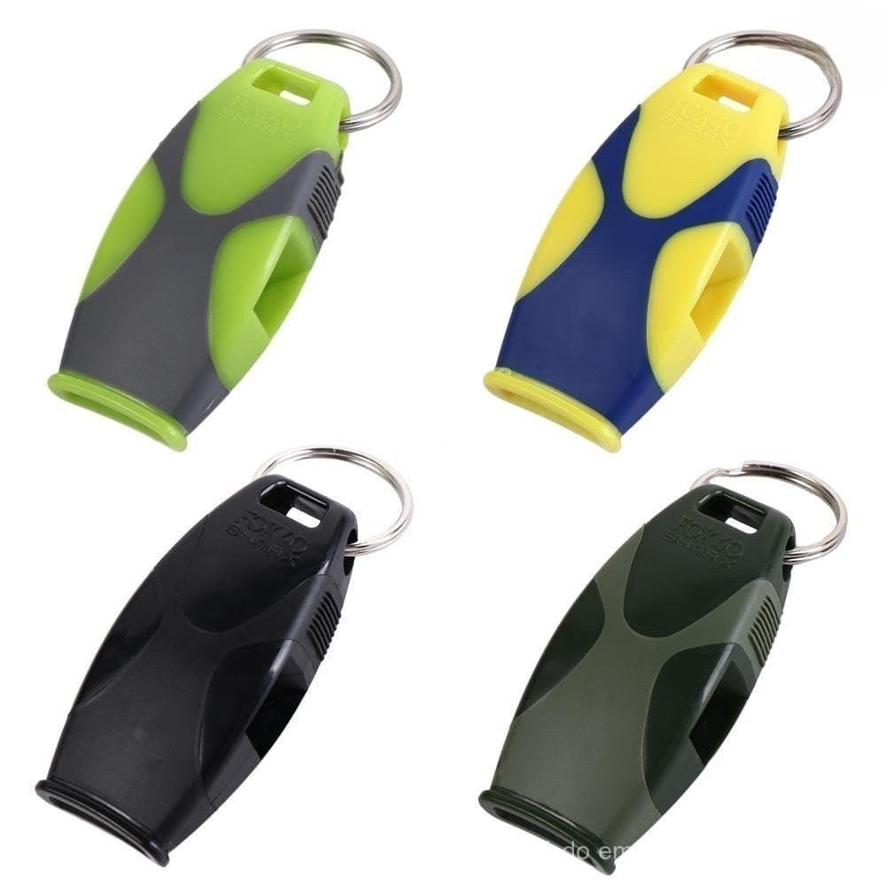 Apito De Árbitro JOPNE , Bicolor Profissional Sem Sementes ABS Clássico Boca De Peixe Mais Alto Sobrevivência