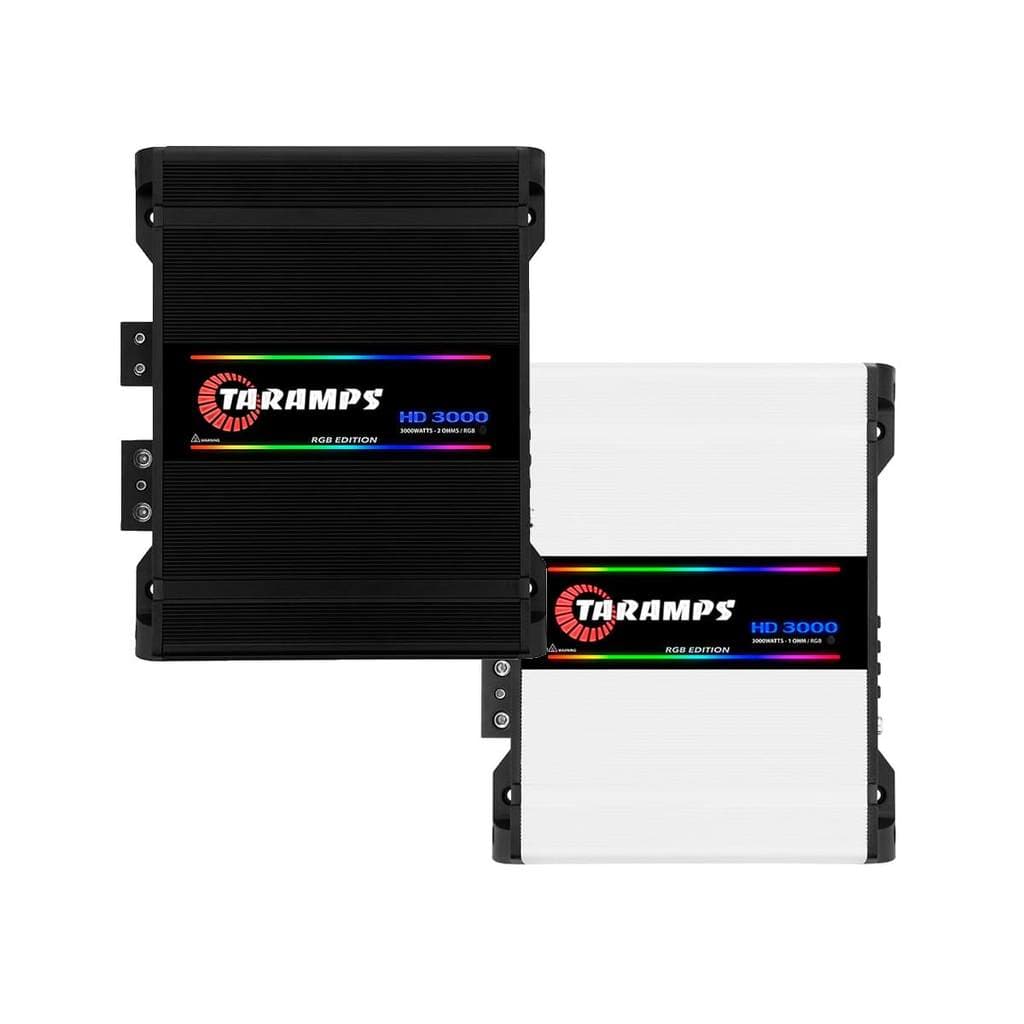 MODULO AMPLIFICADOR TARAMPS HD 3000 RGB EDITION 1 CANAL POTENCIA 3.000W RMS