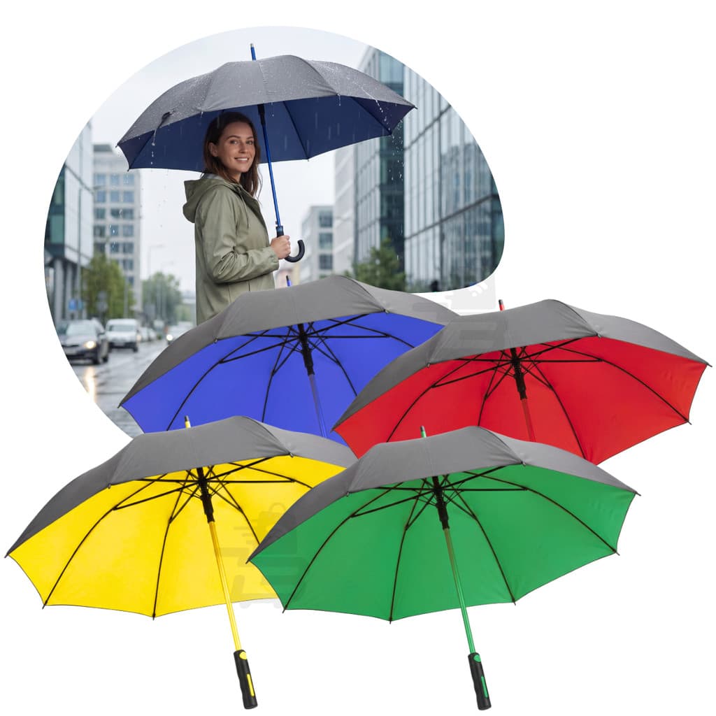 Guarda Chuva Automatico Grande Reforcado Contra Vento Impermeavel Protecao Solar UV