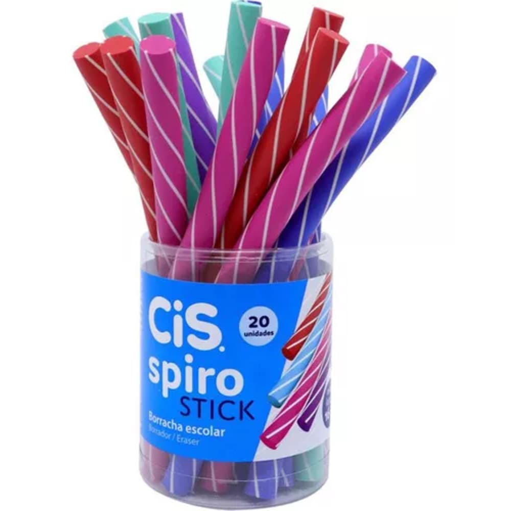 KIT 5 BORRACHA CIS SPIRO STICK 520626