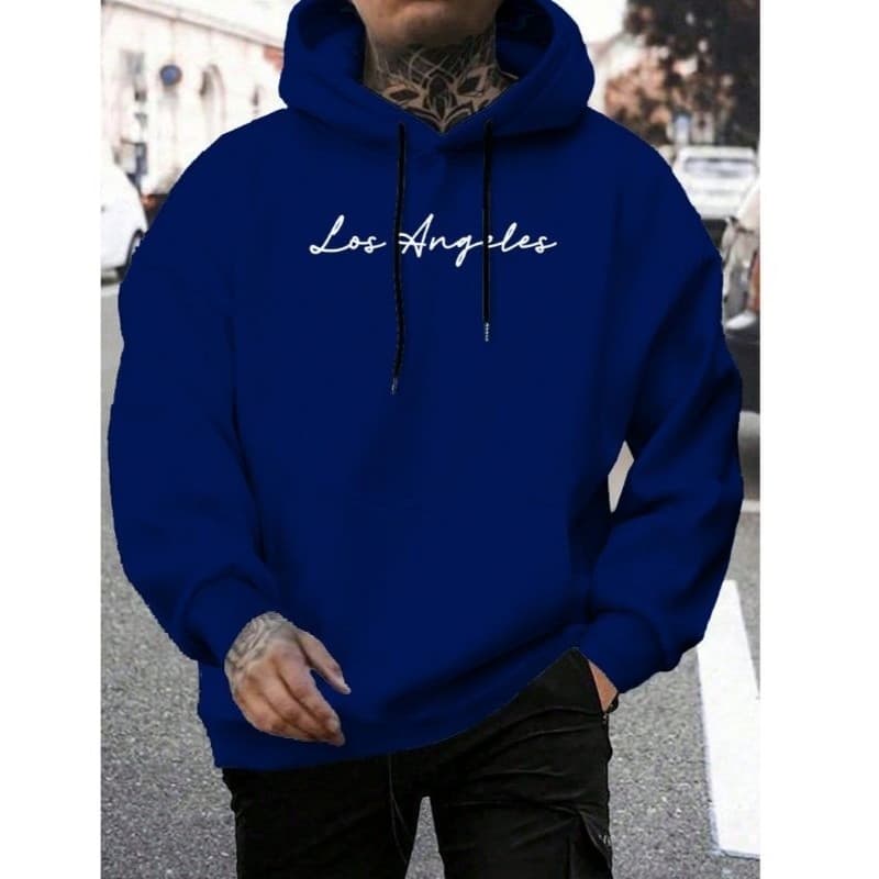 moletom felpado blusa de frio unissex stretwear estampa Los Angeles City várias cores envio rápido