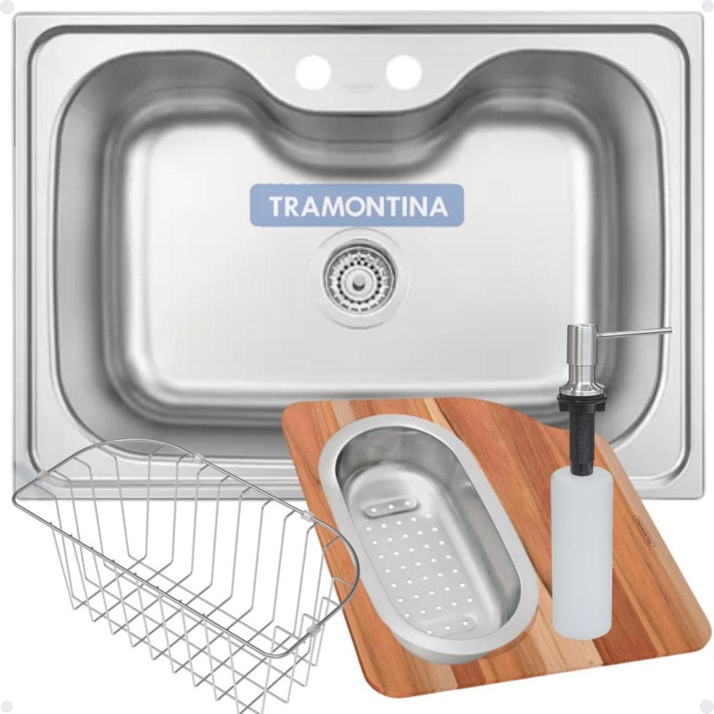 Cuba Tramontina Morgana Acessórios 60FX AC + Dosador 500ml