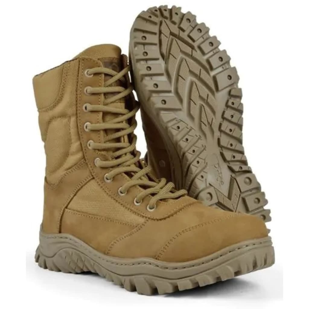 Coturno Exército Coyote Ziper Price Box