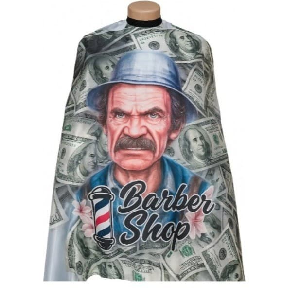 Capa De Corte Com Zíper Personalizada Para Barbeiaria Profissional top