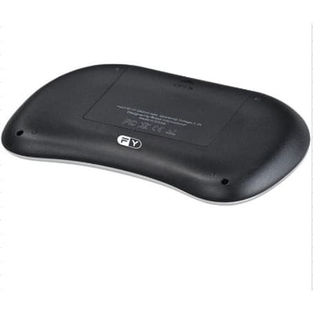 0Teclado mini Sem LED BK-BTI8 com Touchpad Wireless 2.4G Bateria de Lítio