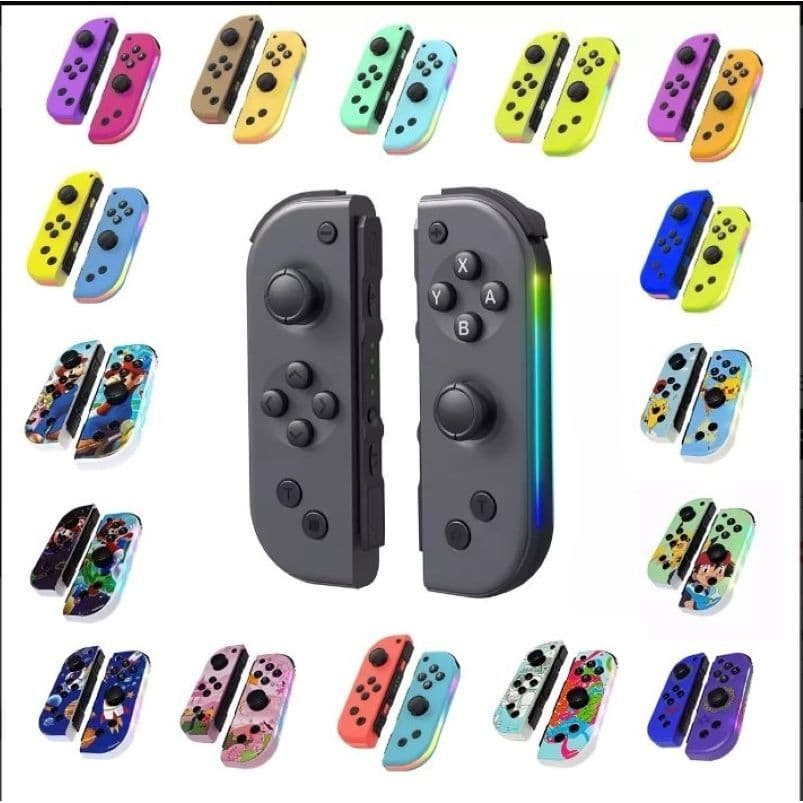 Controle Joy-pad Compatível Joy-con Para Nintendo Switch Gamepad Rgb Diversas Opções de Cores