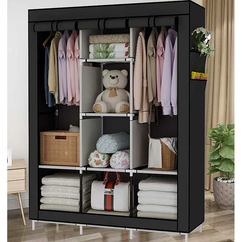 🏠 Guarda Roupa com Zíper | Organizador Portátil e Dobrável para Roupas