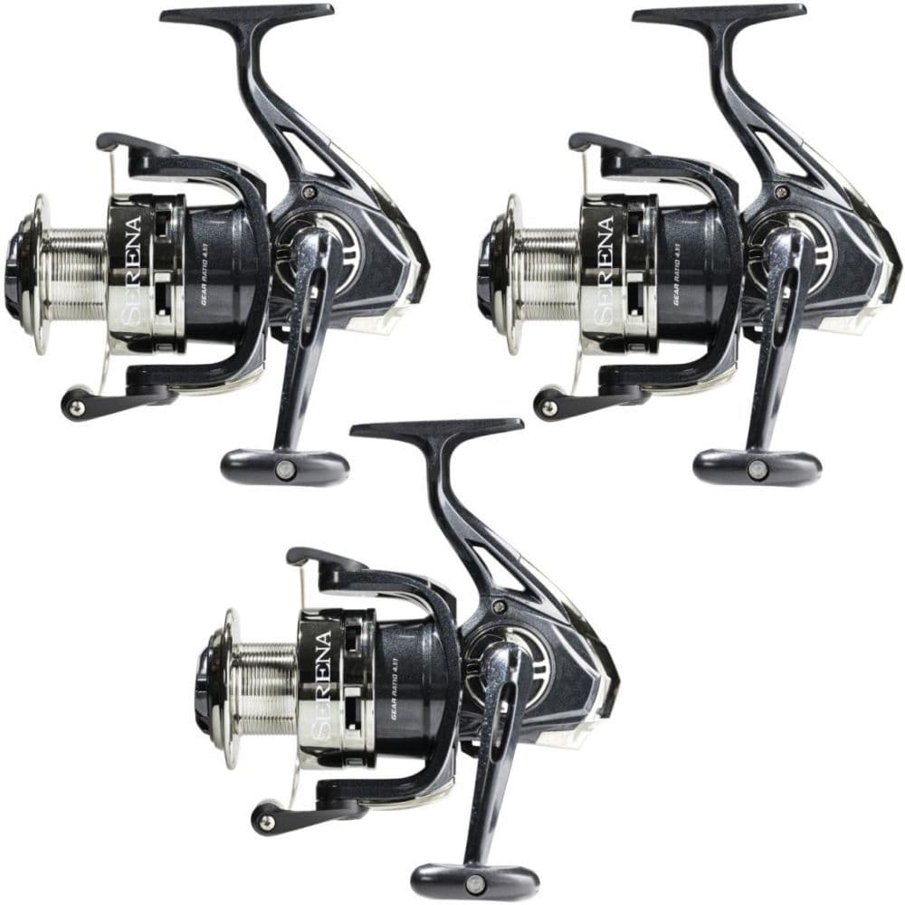 Kit Com 3 Molinete Serena 2000 Drag 4,5kg